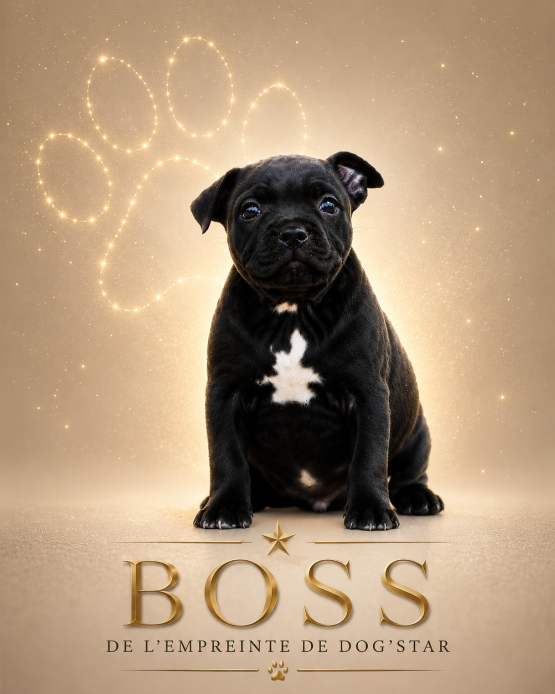 De L'Empreinte De Dog'star - Chiots disponibles - Staffordshire Bull Terrier