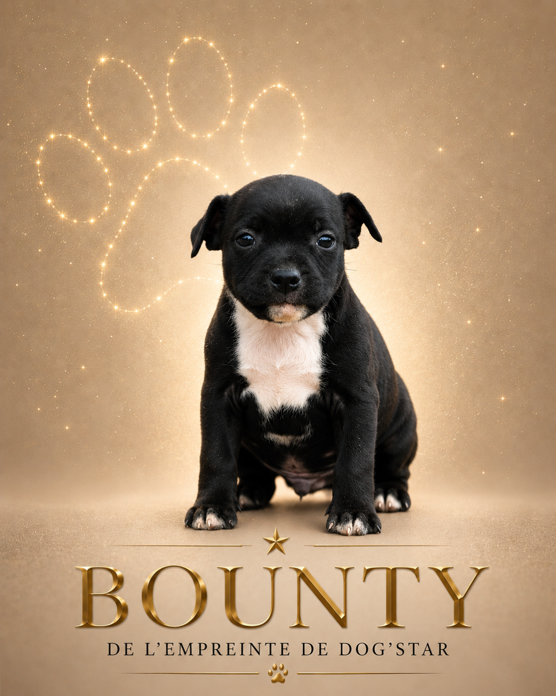 De L'Empreinte De Dog'star - Chiots disponibles - Staffordshire Bull Terrier
