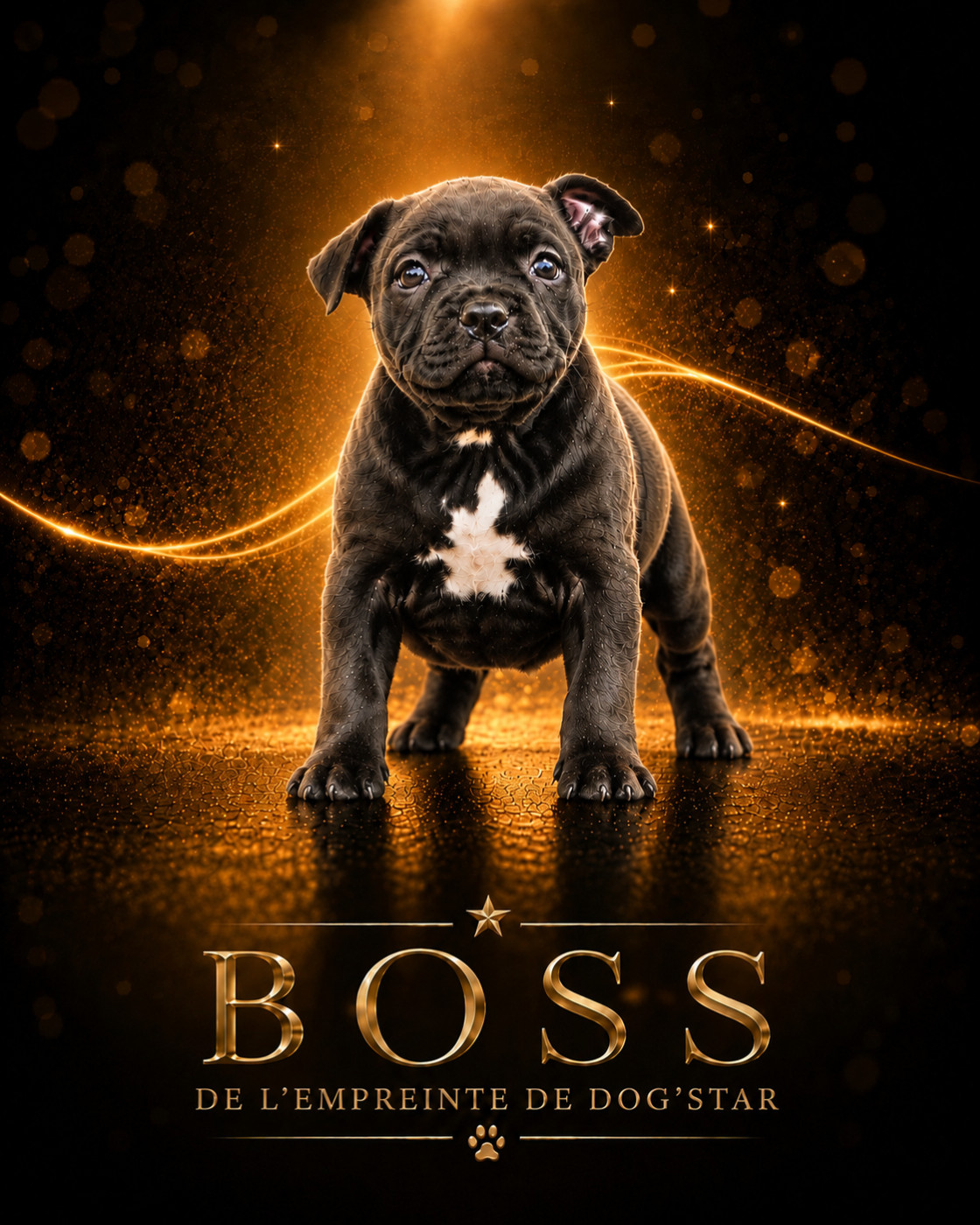 De L'Empreinte De Dog'star - Chiots disponibles - Staffordshire Bull Terrier